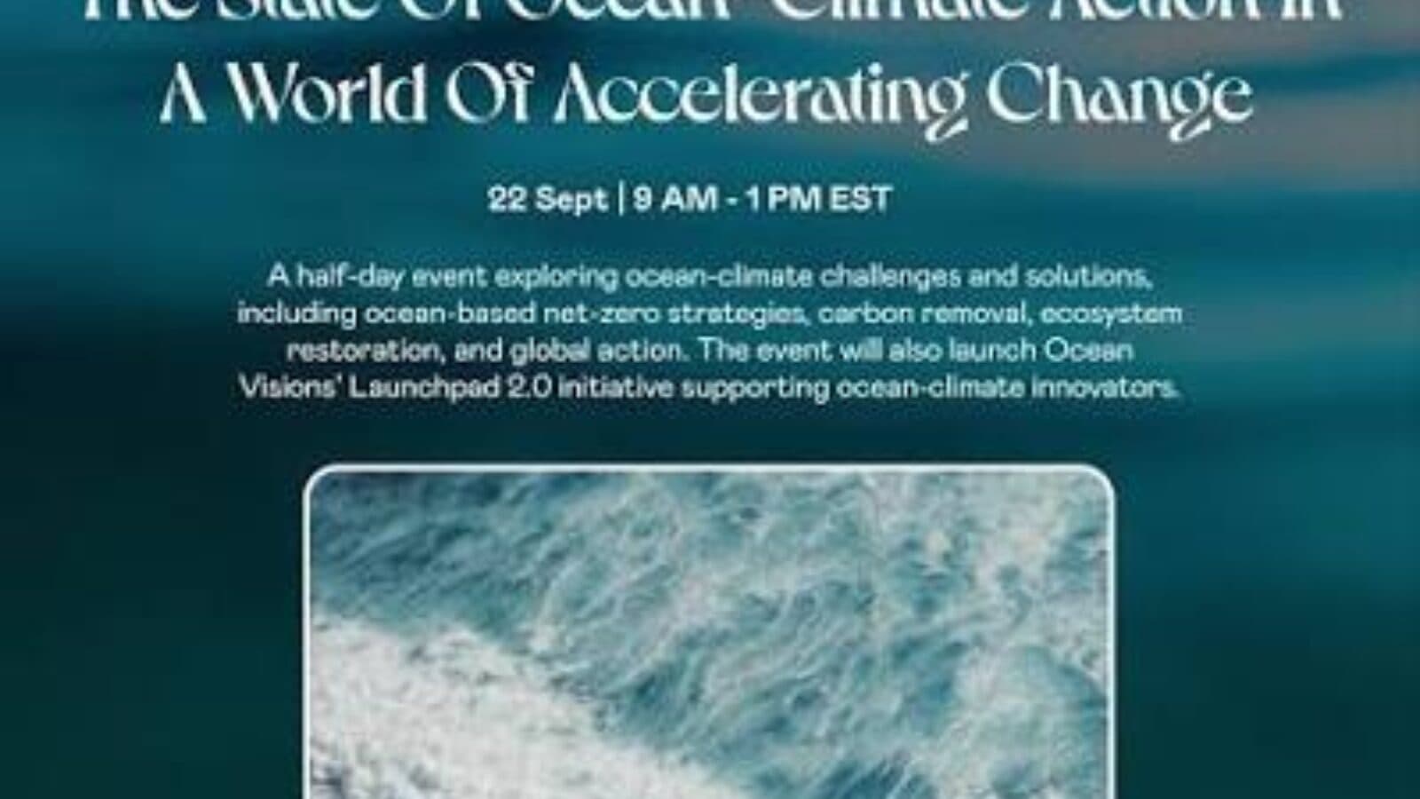 The State of Ocean-Climate Action in a World of Accelerating Change