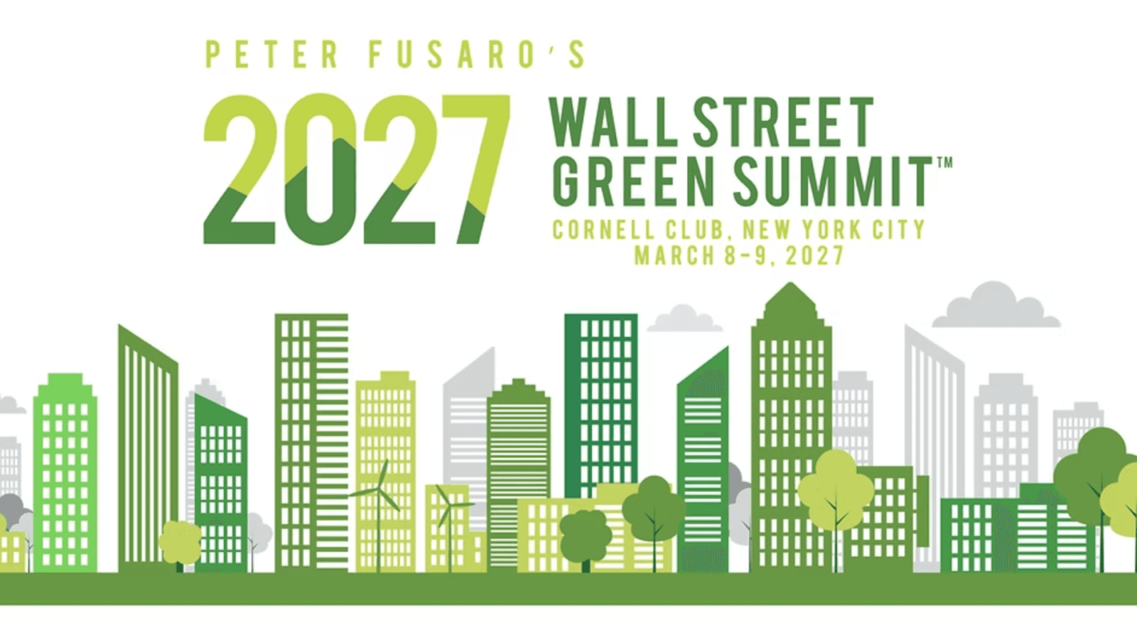 2027 Wall Street Green Summit